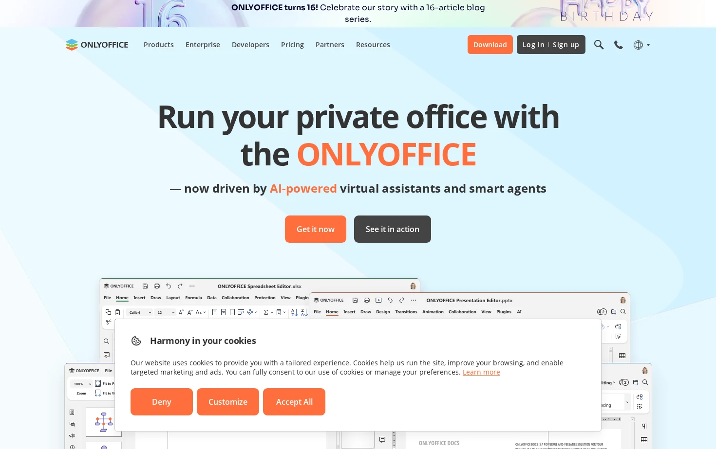 ONLYOFFICE 页面快照
